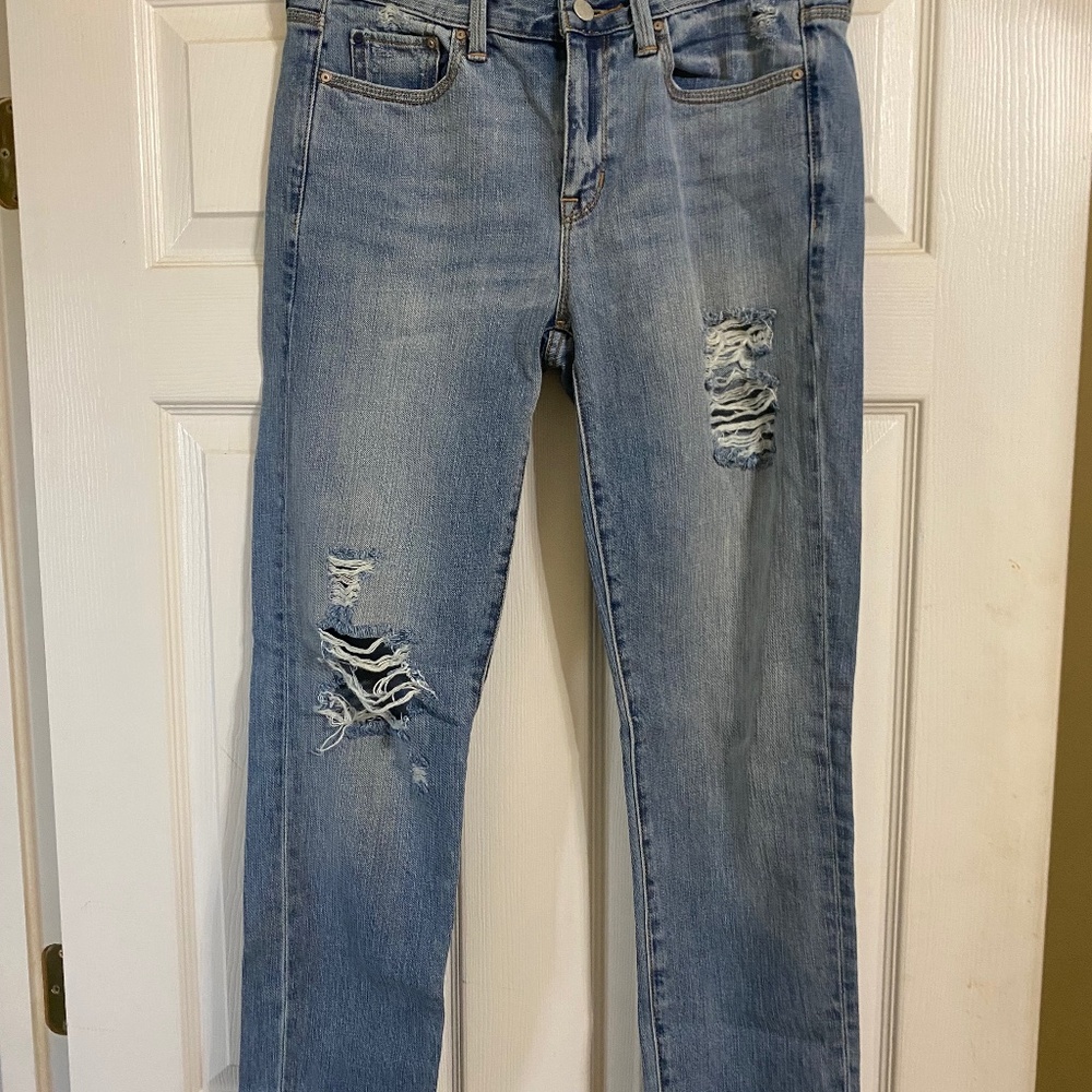 Gap 1969 Sexy Boyfriend Ankle Jeans Size 27